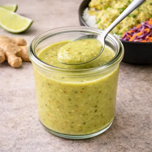[8005231] SAUCE CURRY VERT - 4.5 KG